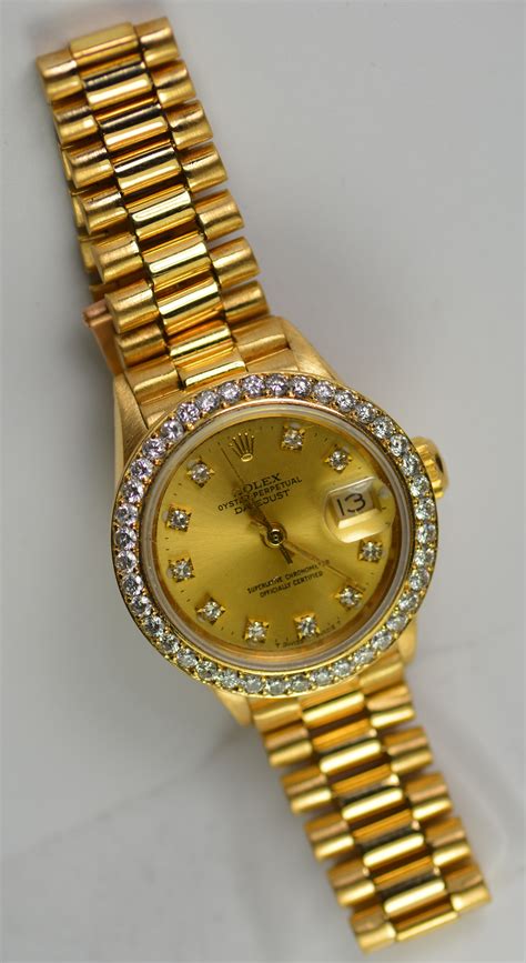 rolex real gold watch|all gold rolex watches.